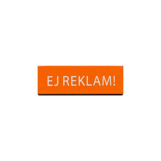 Magnetic sign Ej reklam - Flexbox